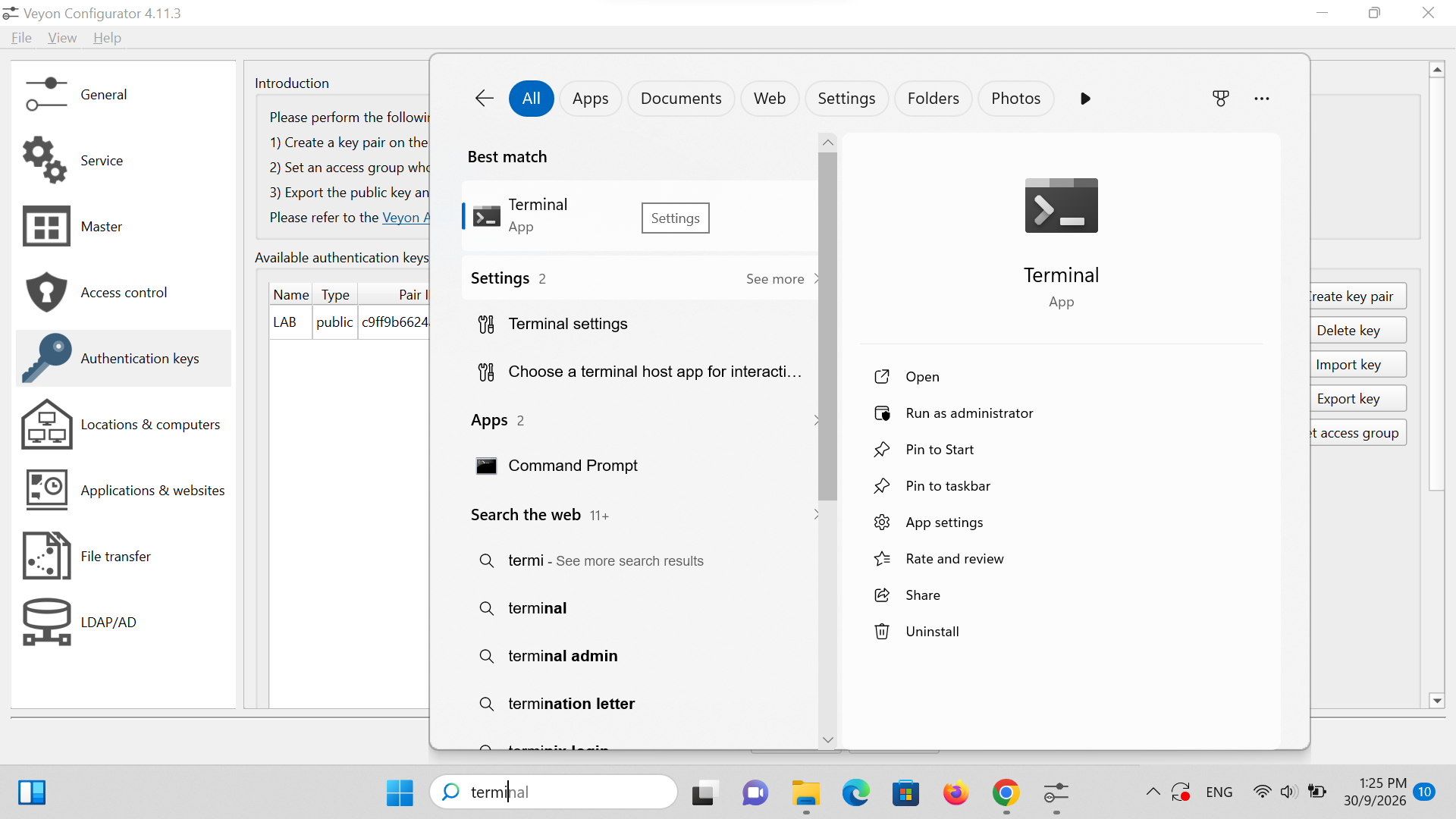 Langkah 18: Open Windows Terminal or Command Prompt